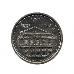 Moneda España 100 Pesetas Año 1997 Teatro Real Sin Circular