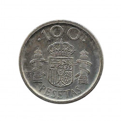 Münze Spain 100 Peseten Jahr 1992 König Juan Carlos I Unzirkuliert