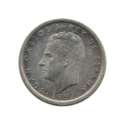 Münze Spain 100 Peseten Jahr 1992 König Juan Carlos I Unzirkuliert