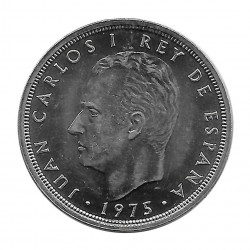 Münze Spanien 50 Peseten Jahr 1975 Stern 76 König Juan Carlos I Unzirkuliert