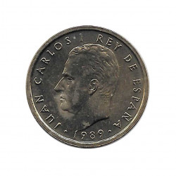 Coin Spain 100 Pesetas Year 1989 King Juan Carlos I Uncirculated