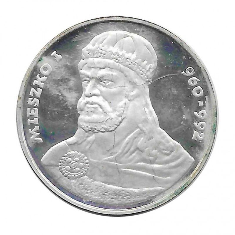 Moneda 200 Zlotys Polonia Miecislao I 1979