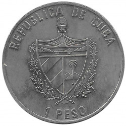 Moneda 1 Peso Cuba Buque Escuela Galatea 2000