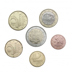 Euro Pack Monedas 3,85 Euros Andorra Año 2014 Sin circular | Monedas de colección - Alotcoins