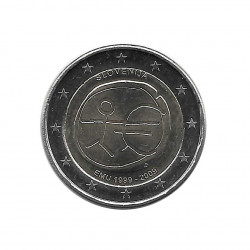 Commemorative Coin 2 Euros Slovenia EMU Year 2009 | Numismatics Online - Alotcoins