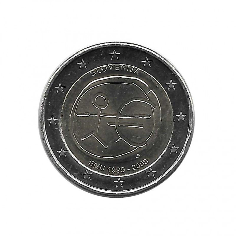 Gedenkmünze 2 Euro Slowenien EMU Jahr 2009 | Numismatik Online - Alotcoins