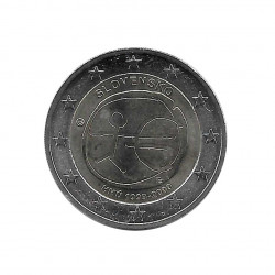 Commemorative Coin 2 Euros Slovakia EMU Year 2009 | Numismatics Online - Alotcoins