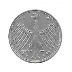 Coin 5 German Marks GDR Eagle D Year 1959 | Numismatics Online - Alotcoins