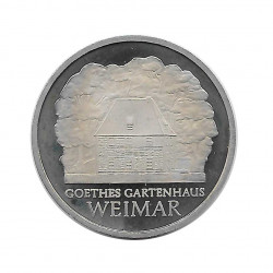 Moneda 5 Marcos Alemanes DDR Casa Jardin Goethe Weimar Año 1982 | Numismática Española - Alotcoins