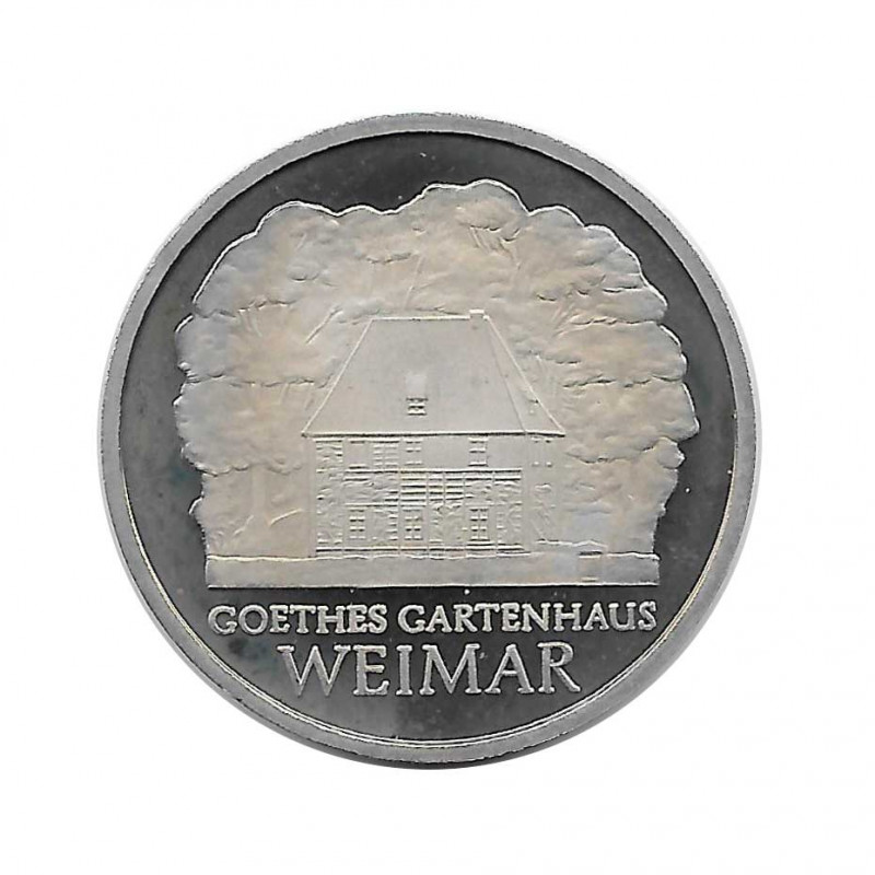 Münze 5 Deutsche Mark DDR Goethes Gartenhaus Weimar Jahr 1982 | Numismatik Online - Alotcoins