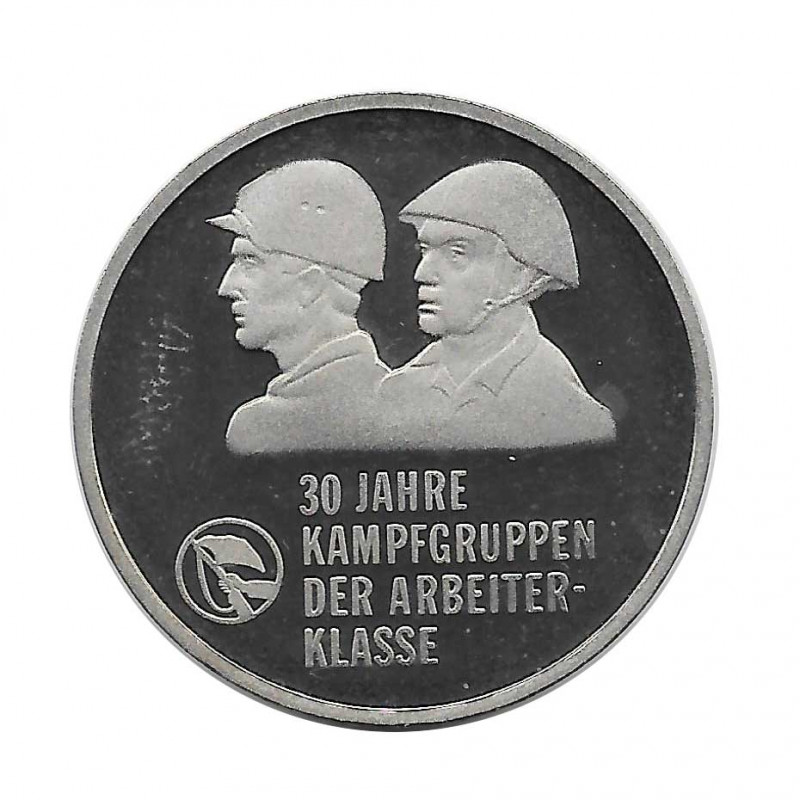 Münze 10 Deutsche Mark DDR Kampfgruppen Jahr 1983 | Numismatik Online - Alotcoins
