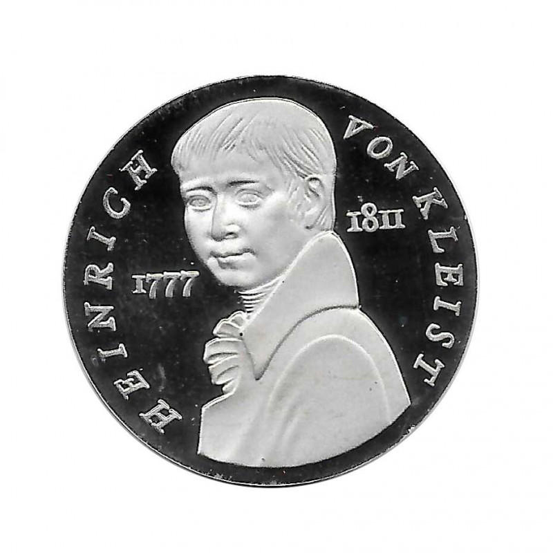 Moneda 5 Marcos Alemanes DDR Escritor Heinrich Año 1986 | Numismática Online - Alotcoins