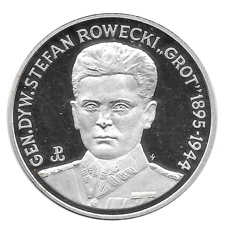 Moneda 200.000 Zlotys Polonia Stefan Rowecki Año 1990 | Numismática Online - Alotcoins
