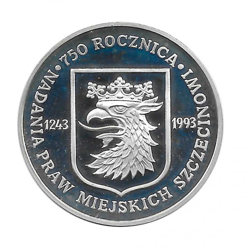 Münze 200.000 Złote Polen 750 Jahre Stettin Jahr 1993 | Numismatik Online - Alotcoins