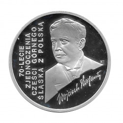 Moneda 100.000 Zlotys Polonia Wojciech Korfanty Año 1992 | Numismática Online - Alotcoins
