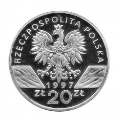 Coin 20 Złotych Poland Stag Beetle Year 1996 | Numismatics Online - Alotcoins