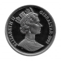 Moneda 14 ECUs Gibraltar Winston Churchill Año 1993 | Numismática Online - Alotcoins