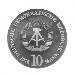 Münze 10 Deutsche Mark DDR Carl Maria von Weber A Jahr 1976 2 | Numismatik Online - Alotcoins