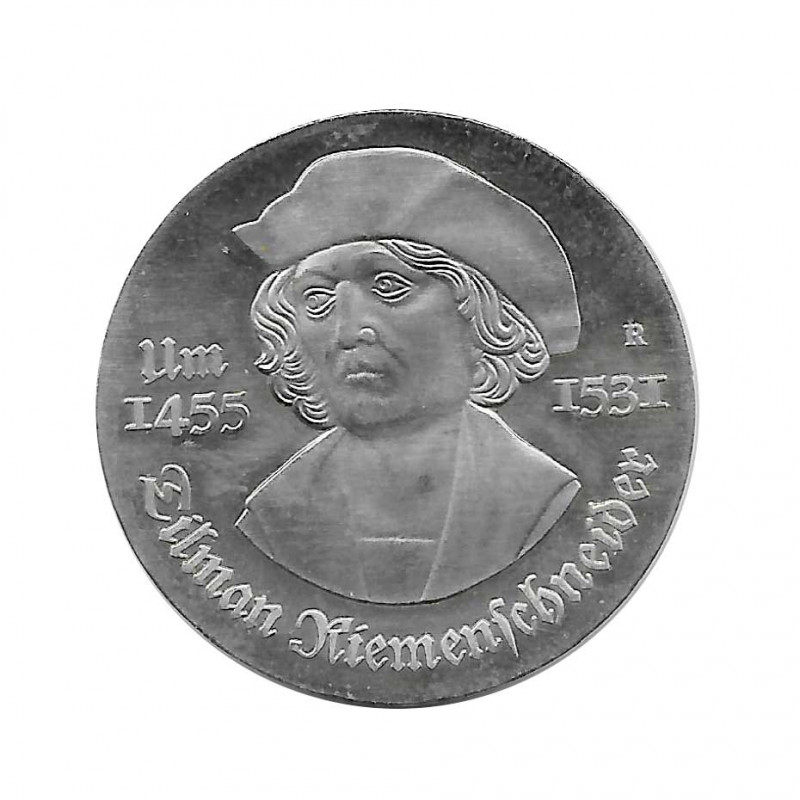 Moneda 5 Marcos Alemanes DDR Tilman Riemenschneider Año 1981 | Numismática Online - Alotcoins