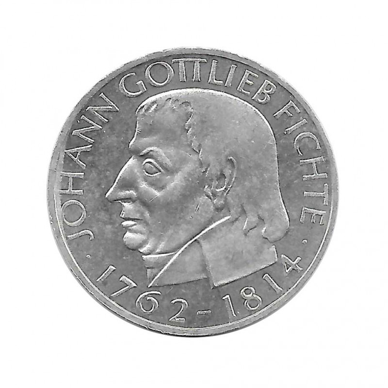 Münze 5 Deutsche Mark DDR Gottlieb Fichte Jahr 1964 J | Numismatik Online - Alotcoins