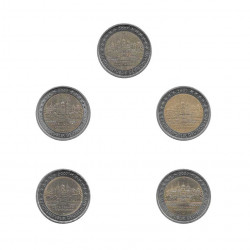 5 Monedas 2 Euros Conmemorativas Alemania Mecklenburg-Vorpommern Año 2007 | Numismática Española Alotcoins