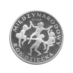Coin 20 Złotych Poland International Year Child PROBA Year 1979 | Numismatics Online - Alotcoins