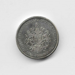 Coin 1 Pound Gibraltar Referendum Year 2017 | Numismatics Online - Alotcoins