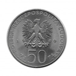 Münze 50 Zlotys Polen Bolesław I Chrobry Jahr 1980 2 | Numismatik Online - Alotcoins