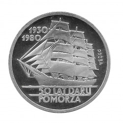 Moneda 100 Zlotys Polonia Daru Pomorza PROBA Año 1980 | Numismática Online - Alotcoins