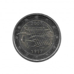 Moneda 2 Euros Finlandia 90 Años Independencia Año 2007 | Tienda Numismática - Alotcoins