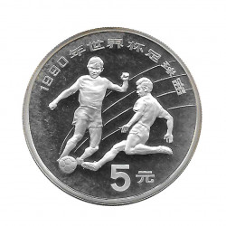 Moneda 5 Yuan China Mundial Italia 1990 Año 1989 | Tienda Numismática - Alotcoins