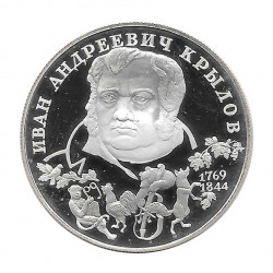 Coin 2 Rubles Russia Krylov Writer Year 1994 | Numismatics Shop - Alotcoins