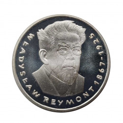 Moneda de plata 100 Zlotys Polonia Władyslaw Reymont Año 1977 | Monedas de colección - Alotcoins