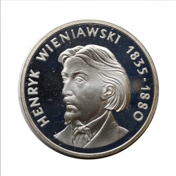 Moneda de plata 100 Zlotys Polonia Henryk Wieniawski Año 1979 | Monedas de colección - Alotcoins