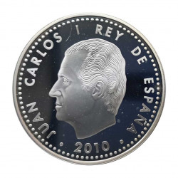 Silbermünze 10 Euro Spanien Gaudis Sagrada Familia Jahr 2010 | Numismatik Shop - Alotcoins