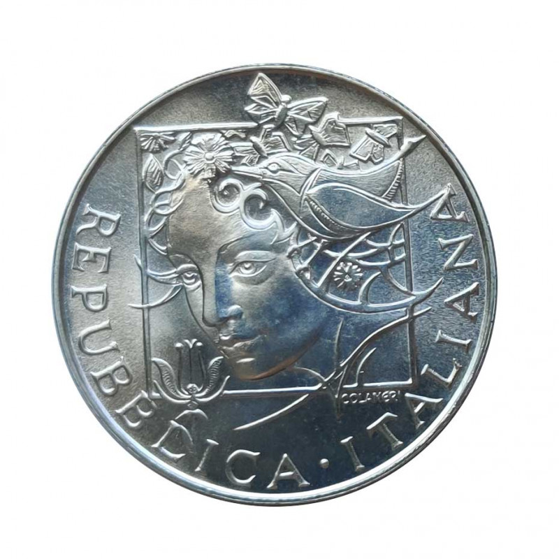 Silver Coin 500 Lire Italy Flora & Fauna Year 1992 Uncirculated UNC | Numismatics Shop - Alotcoins