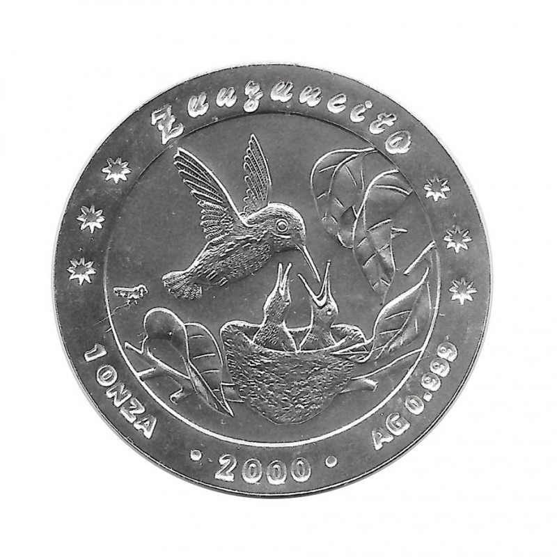 Moneda Cuba 10 Pesos Colibrí Zunzuncito Año 2000 Proof | Monedas de colección - Alotcoins