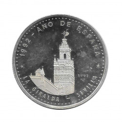 Silver Coin 10 Pesos Cuba La Giralda Tower Seville Year 1991 Proof | Collectible Coins - Alotcoins