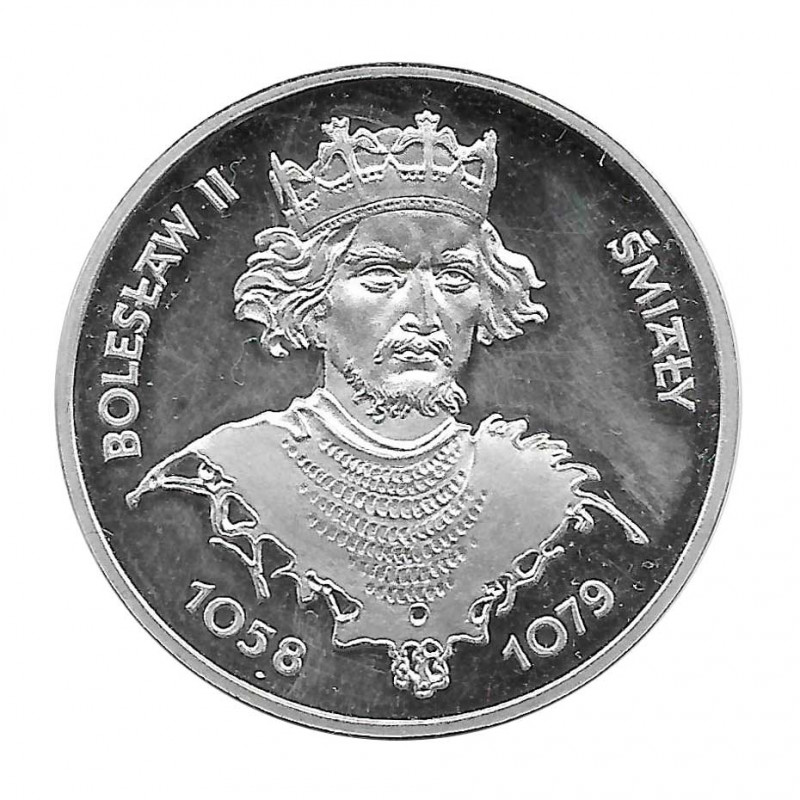 Silbermünze 200 Złote Polen Bolesław I Chrobry Jahr 1981 | Gedenkmünzen - Alotcoins