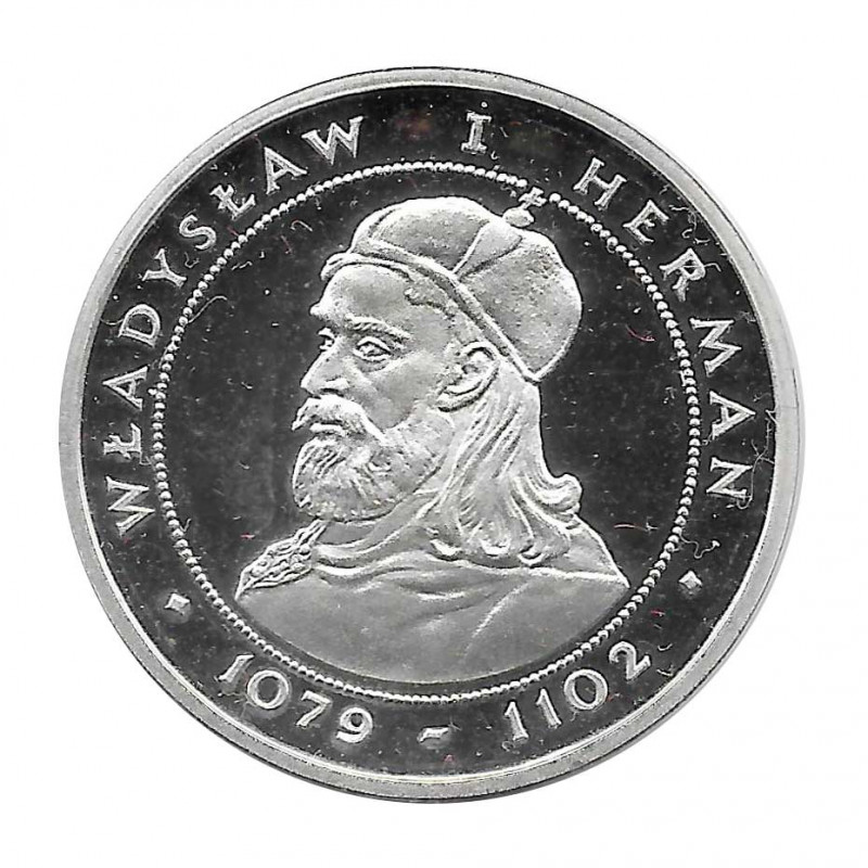 Silbermünze 200 Złote Polen Vladislao I Herman Jahr 1981 | Gedenkmünzen - Alotcoins