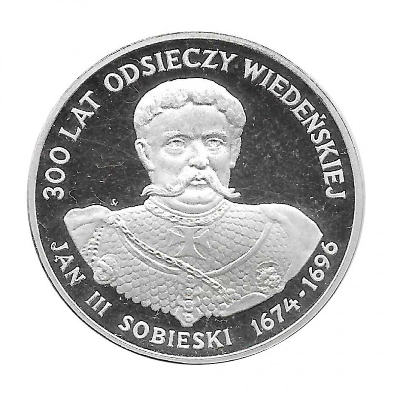 Silbermünze 200 Złote Polen Jan III Sobieski Jahr 1983 Polierte Platte PP | Sammlermünzen - Alotcoins