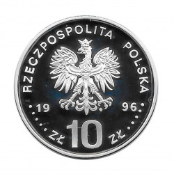 Moneda de plata 10 Zlotys Polonia Poznań- Junio 1956 Año 1996 Proof | Numismática española - Alotcoins