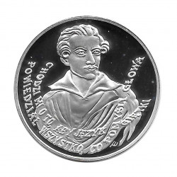 Moneda de plata 10 Zlotys Polonia Juliusz Słowacki Año 1999 Proof | Monedas de colección - Alotcoins