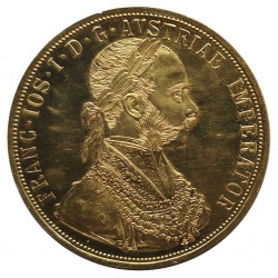 Moneda de oro 4 ducados Austria Franz Joseph I 13,96 grs Año 1915 | Monedas de colección - Alotcoins