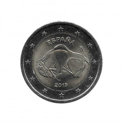 Moneda 2 Euros Conmemorativa España Cuevas Altamira Año 2015 Sin circular SC | Monedas de colección - Alotcoins