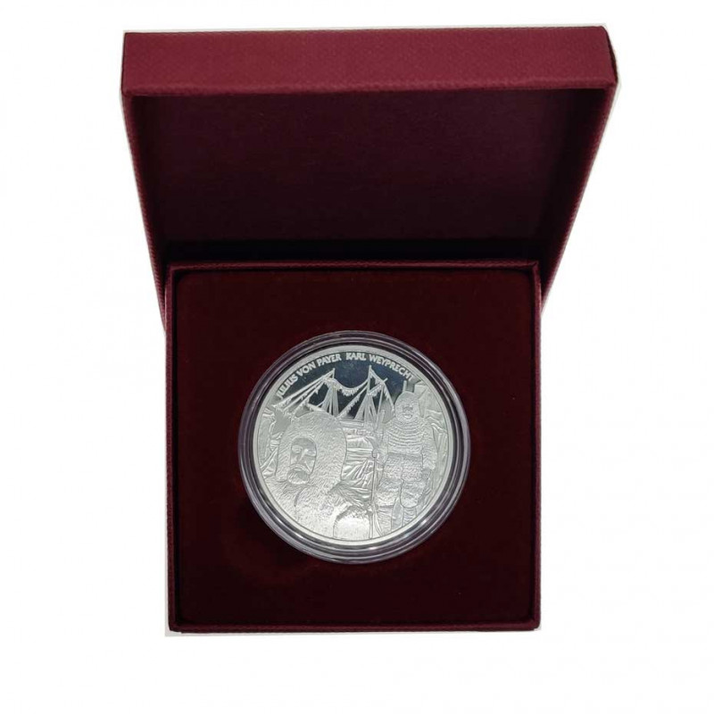 Moneda de plata 20 euros Austria Almirante Tegetthoff Año 2005 Proof | Monedas de colección - Alotcoins
