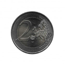 Commemorative Coin 2 Euros France François Mitterrand Year 2016 Uncirculated UNC | Numismatics Shop - Alotcoins