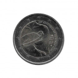 Moneda 2 Euros Conmemorativa Francia Lazo Rosa Año 2017 Sin circular SC | Monedas de colección - Alotcoins