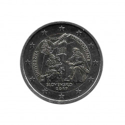Euromünze 2 Euro Slowakei Universität Istropolitana Jahr 2017 Unzirkuliert UNZ | Gedenkmünzen Sammlermünzen - Alotcoins