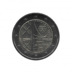 Commemorative Coin 2 Euros Portugal 25th of April bridge Year 2016 Uncirculated UNC | Collectible coins - Alotcoins
